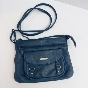 KOLTOV crossbody bag with adjustable strap navy‎ blue